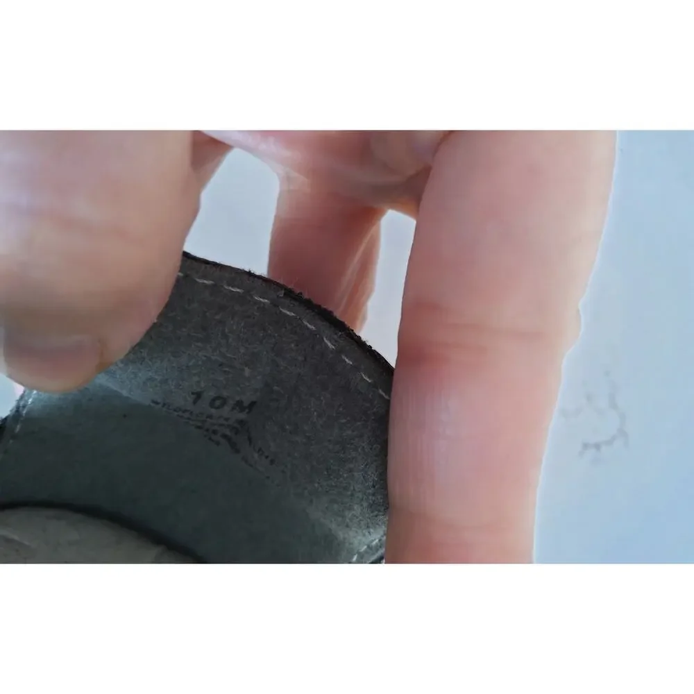 JBU By Jambu Mary Jane flats sz 10 Wom Wildflower Encore Denim blue leather - Picture 7 of 8